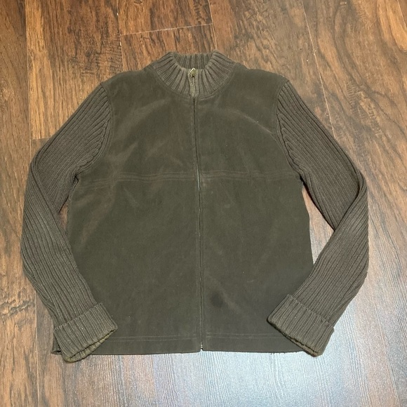 CASUAL CORNER ANNEX vintage 90’s knit and microfiber suede like sweater Medium - Picture 10 of 12